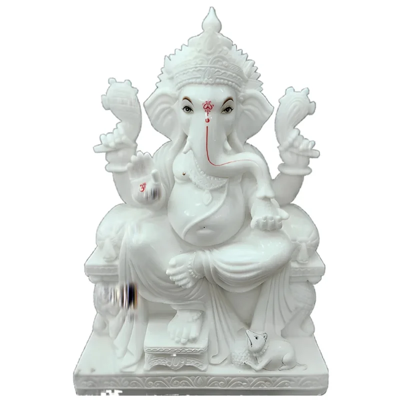 Vinayagar murthi for home in marble
