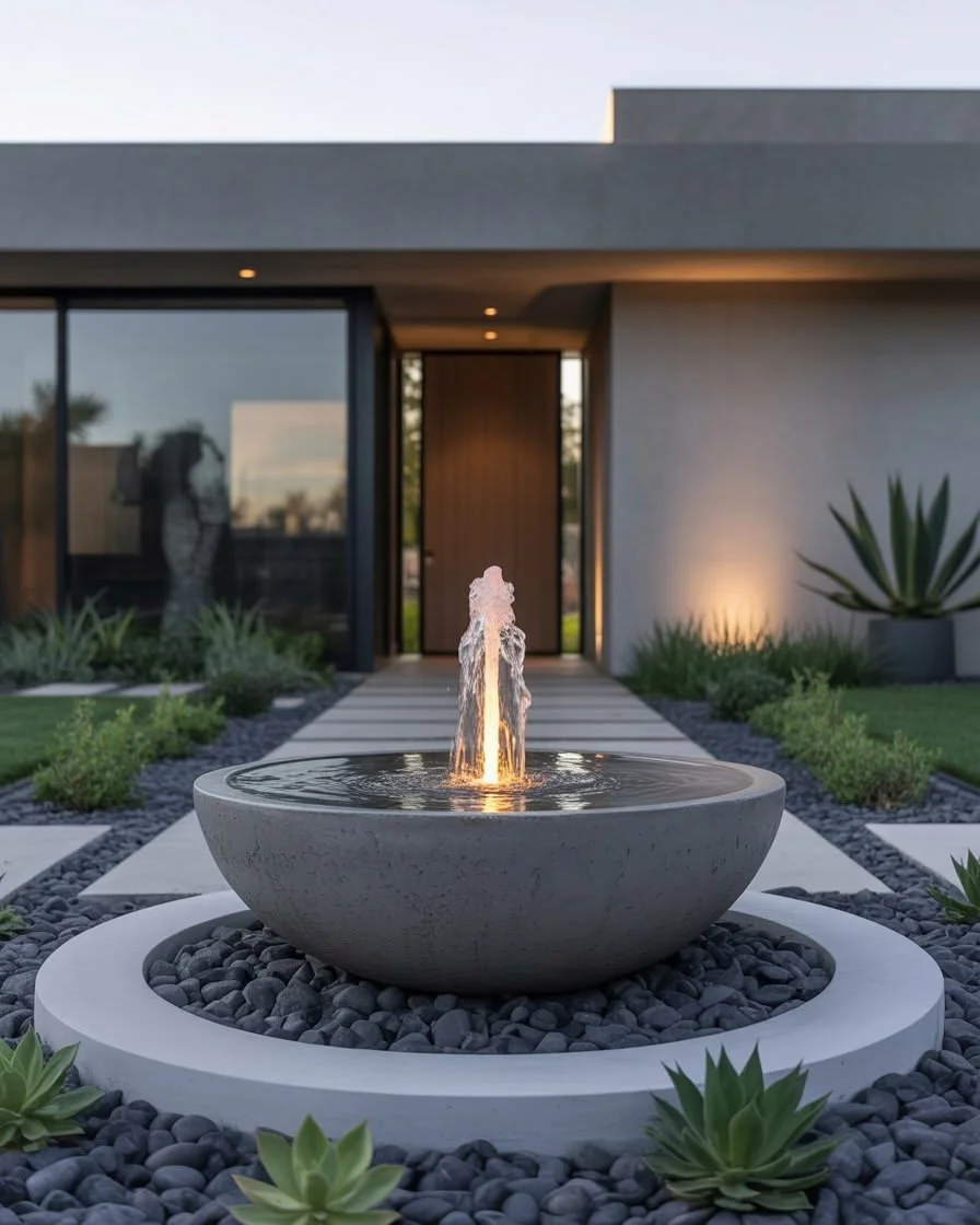 Elegant Marble Fountain Designs 2